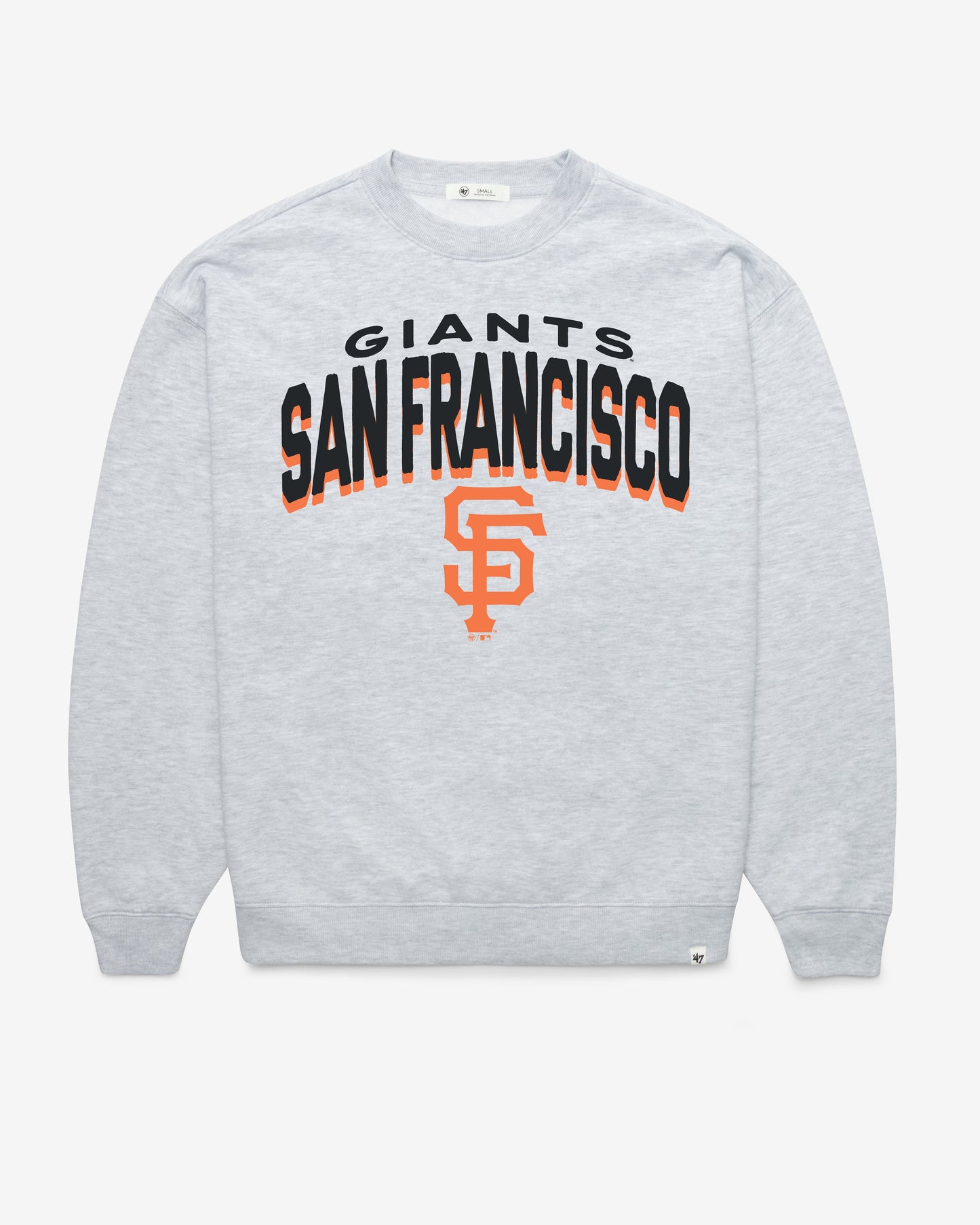 SAN FRANCISCO GIANTS CAMPUS ARCH CLOUD '47 OVERSIZED CREW WOMENS