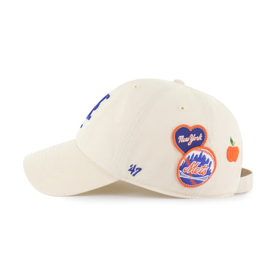 NEW YORK METS BADGES '47 CLEAN UP