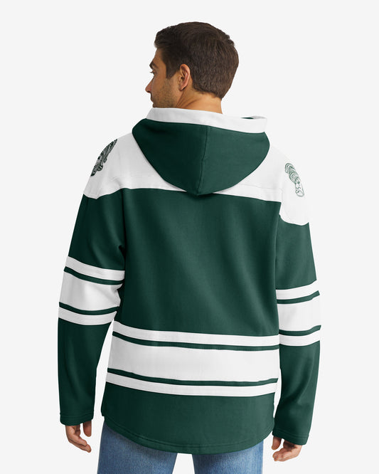 MICHIGAN STATE SPARTANS VINTAGE SUPERIOR '47 LACER HOOD