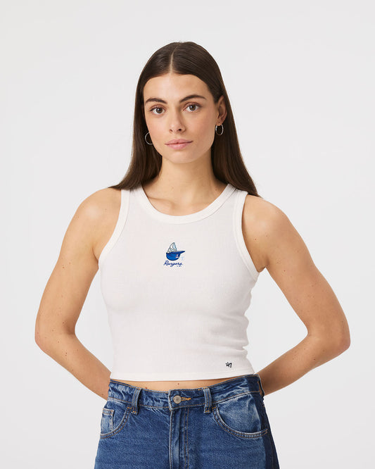 Texas Rangers Ice Cream '47 WOMEN'S Baby Rib Tank