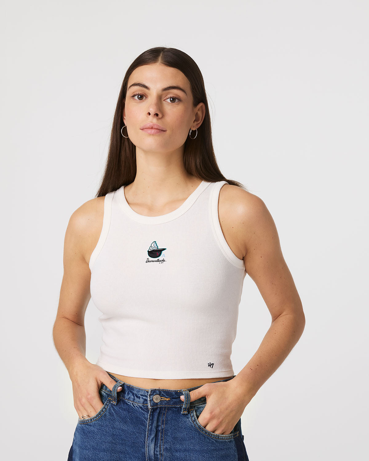 Arizona Diamondbacks Ice Cream '47 WOMEN'S Baby Rib Tank