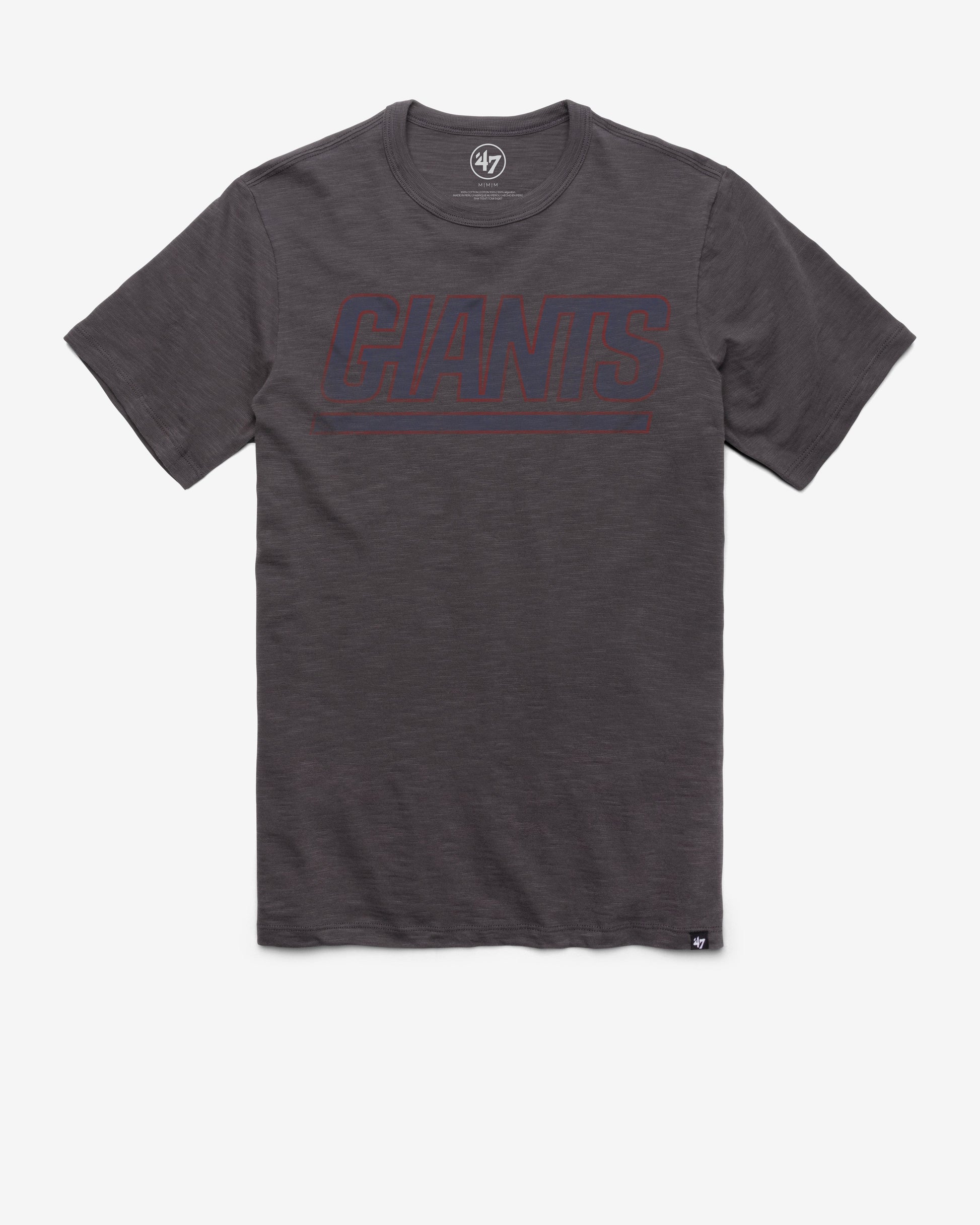 NEW YORK GIANTS GRIT WORDMARK '47 SCRUM TEE