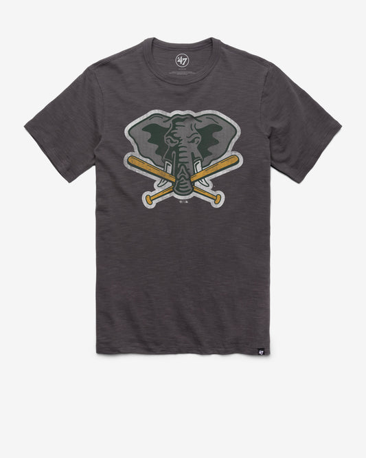 ATHLETICS BASEBALL COOPERSTOWN GRIT '47 SCRUM TEE
