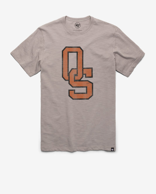 OKLAHOMA STATE COWBOYS VINTAGE GRIT '47 SCRUM TEE