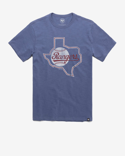 TEXAS RANGERS COOPERSTOWN GRIT '47 SCRUM TEE