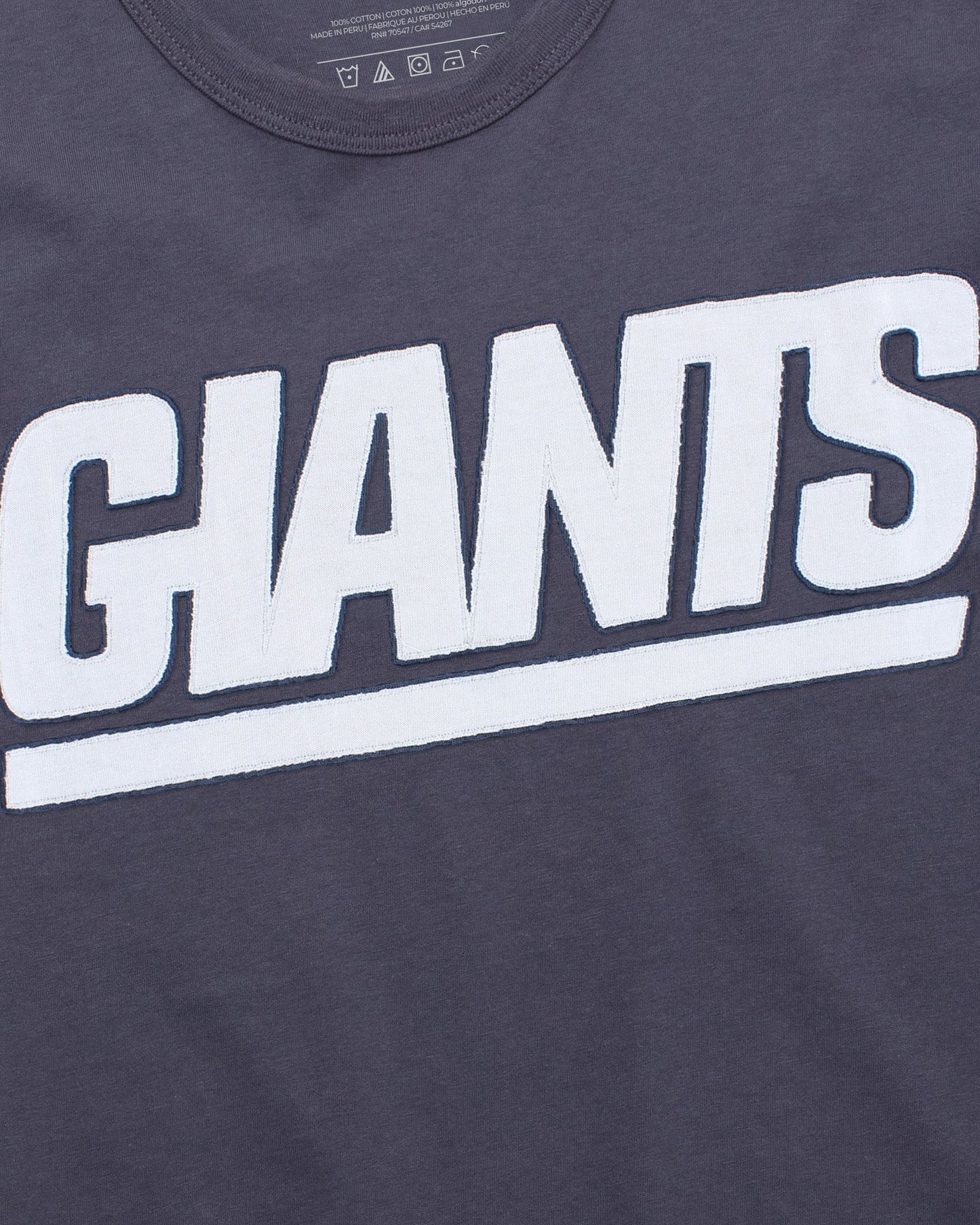 NEW YORK GIANTS HISTORIC '47 FRANKLIN FIELDHOUSE TEE