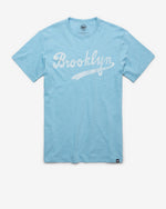 LOS ANGELES DODGERS COOPERSTOWN GRIT WORDMARK '47 SCRUM TEE