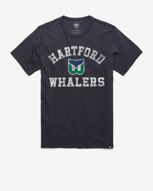 HARTFORD WHALERS VINTAGE ODESSA '47 SCRUM TEE