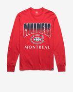 MONTREAL CANADIENS SWEEP DOWN '47 FRANKLIN LONG SLEEVE TEE