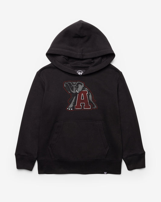 ALABAMA CRIMSON TIDE DISTRESSED IMPRINT '47 KID'S HEADLINE HOOD
