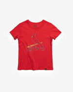 ST. LOUIS CARDINALS PREMIER '47 KID'S FRANKLIN TEE