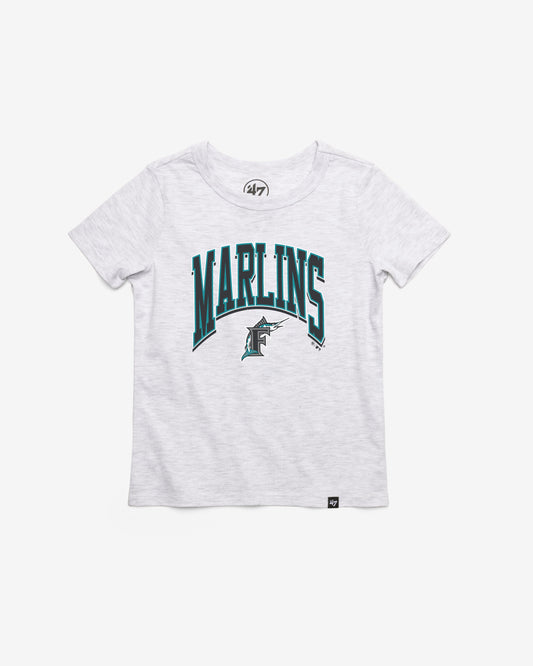MIAMI MARLINS COOPERSTOWN WALK TALL '47 FRANKLIN TEE KIDS