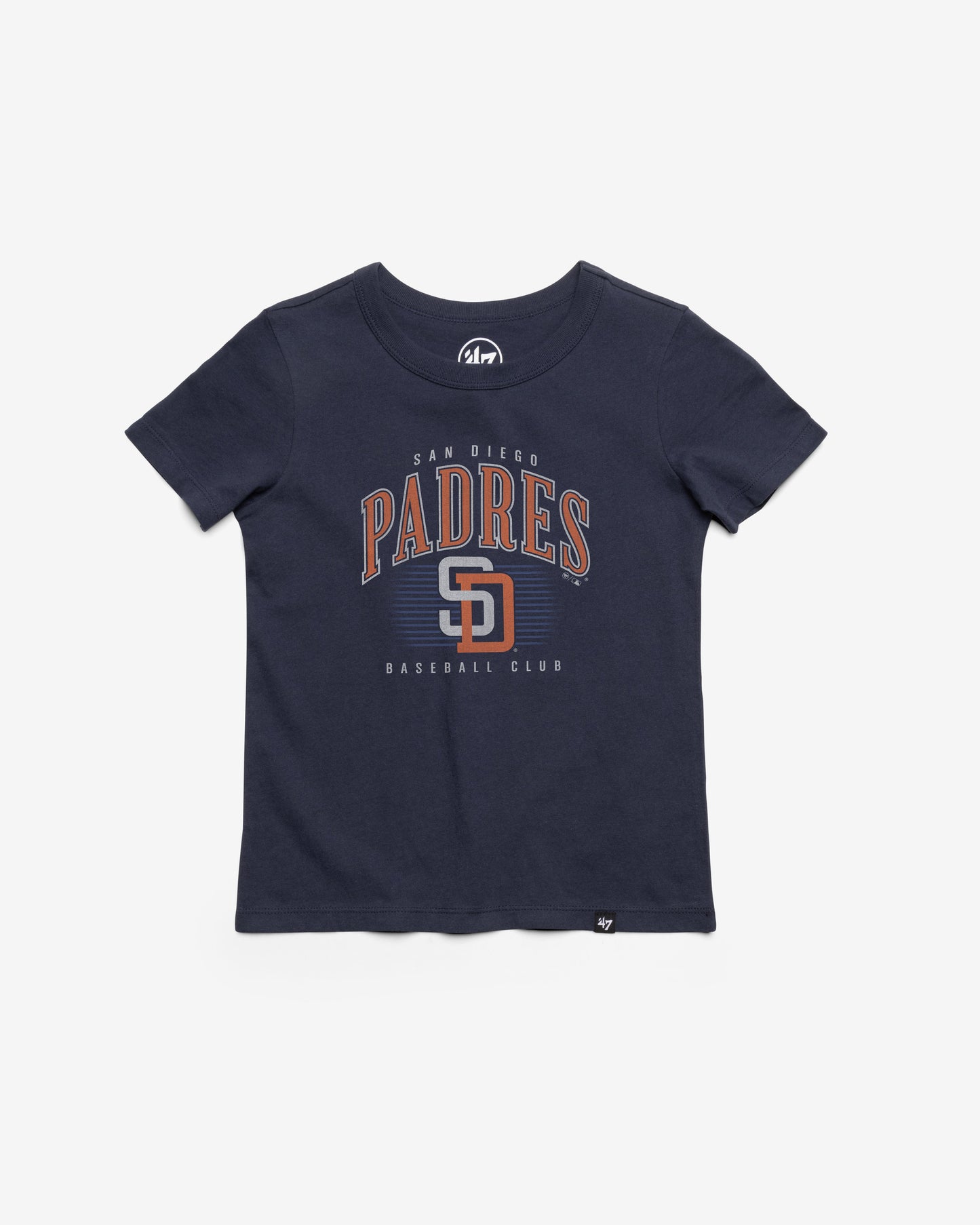SAN DIEGO PADRES COOPERSTOWN DOUBLE HEADER '47 KID'S FRANKLIN TEE
