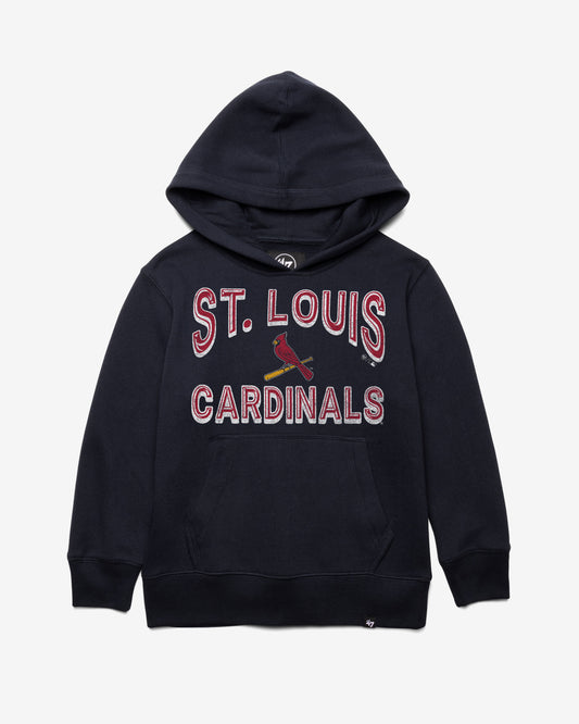 ST. LOUIS CARDINALS FAN OUT '47 KID'S HEADLINE HOOD