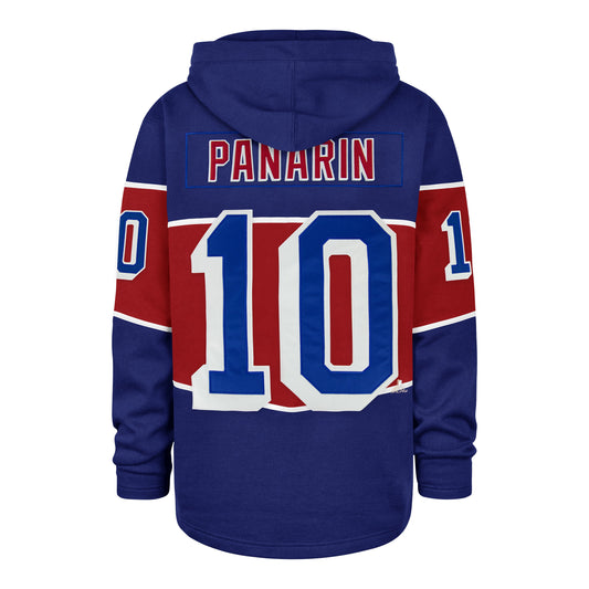 NEW YORK RANGERS ARTEMI PANARIN '47 RUN POINT LACER HOOD