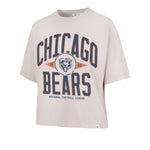 CHICAGO BEARS WINDTHROW '47 RAVINE CROP TEE WOMENS