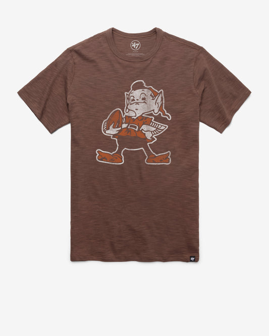 CLEVELAND BROWNS HISTORIC GRIT VINTAGE '47 SCRUM TEE