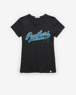 CAROLINA PANTHERS TAIL SWEEP '47 FRANKIE TEE WOMENS