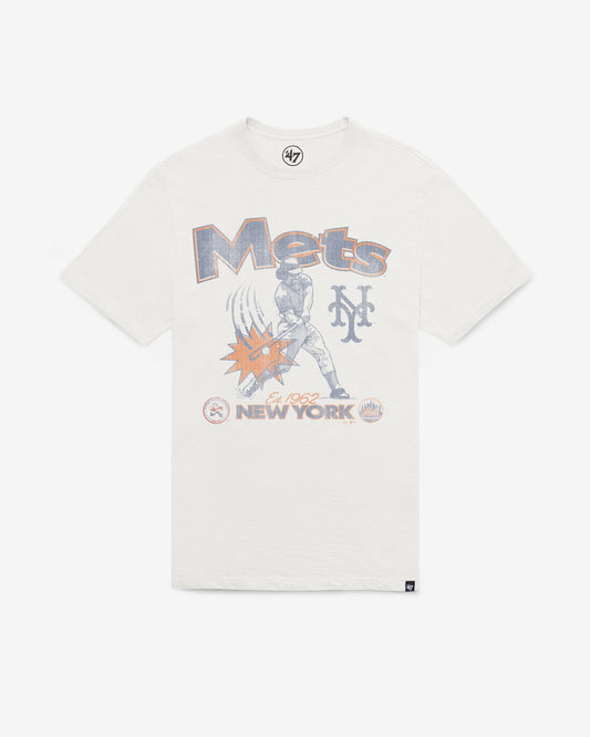 NEW YORK METS COOPERSTOWN SWINGIN' '47 SCRUM TEE
