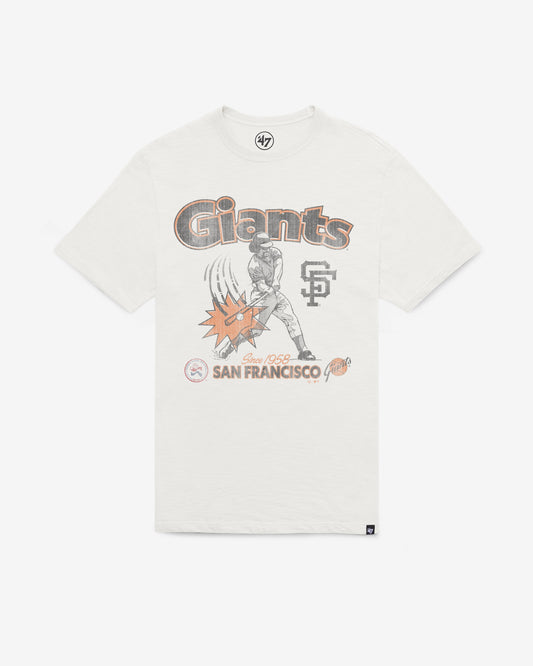 SAN FRANCISCO GIANTS COOPERSTOWN SWINGIN' '47 SCRUM TEE