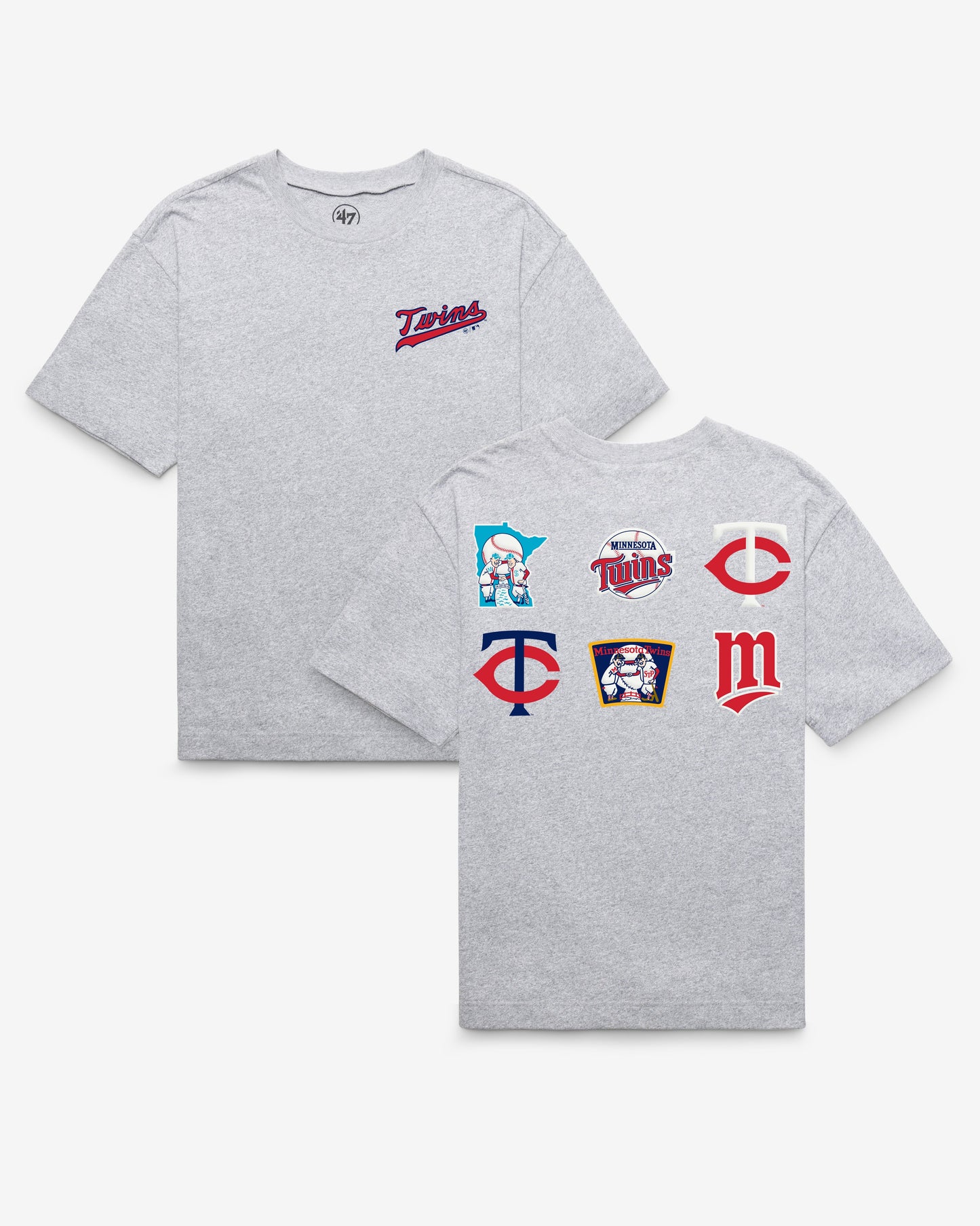 MINNESOTA TWINS COOPERSTOWN HISTORY LOCK '47 FOUNDATION TEE