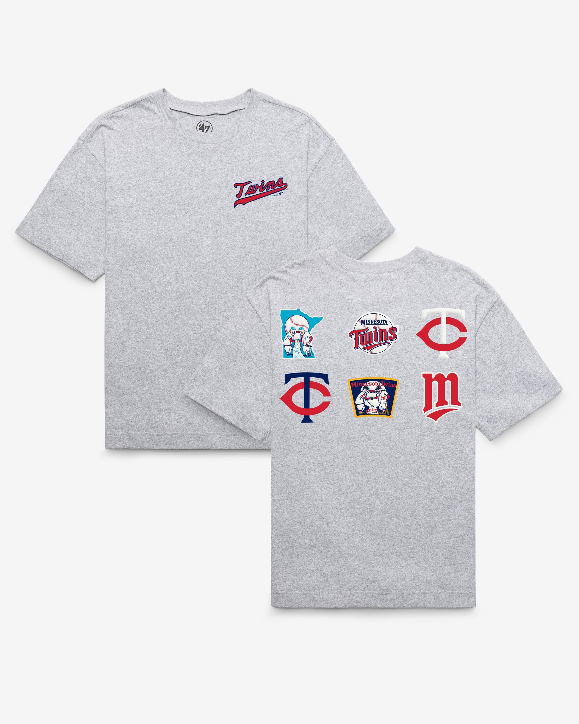 MINNESOTA TWINS COOPERSTOWN HISTORY LOCK '47 FOUNDATION TEE