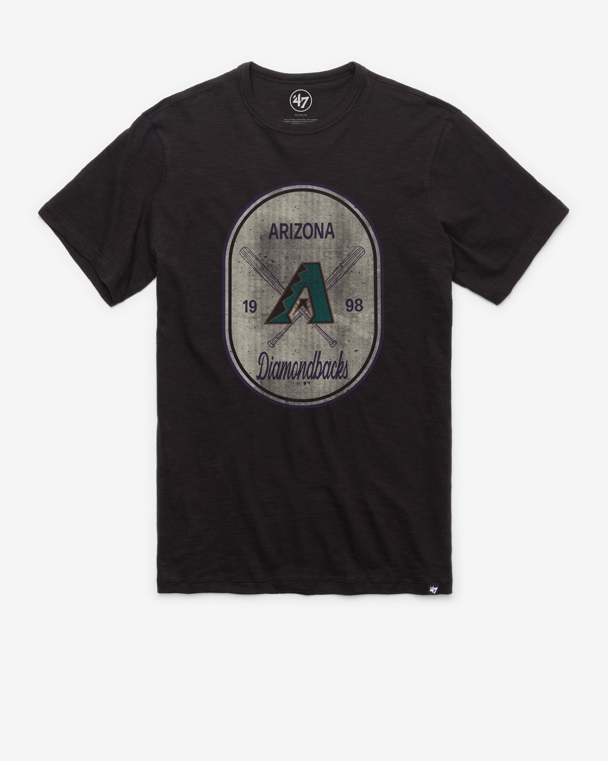 ARIZONA DIAMONDBACKS COOPERSTOWN CROSS PATCH '47 SCRUM TEE