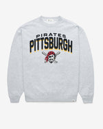 PITTSBURGH PIRATES CAMPUS ARCH CLOUD '47 OVERSIZED CREW WOMENS
