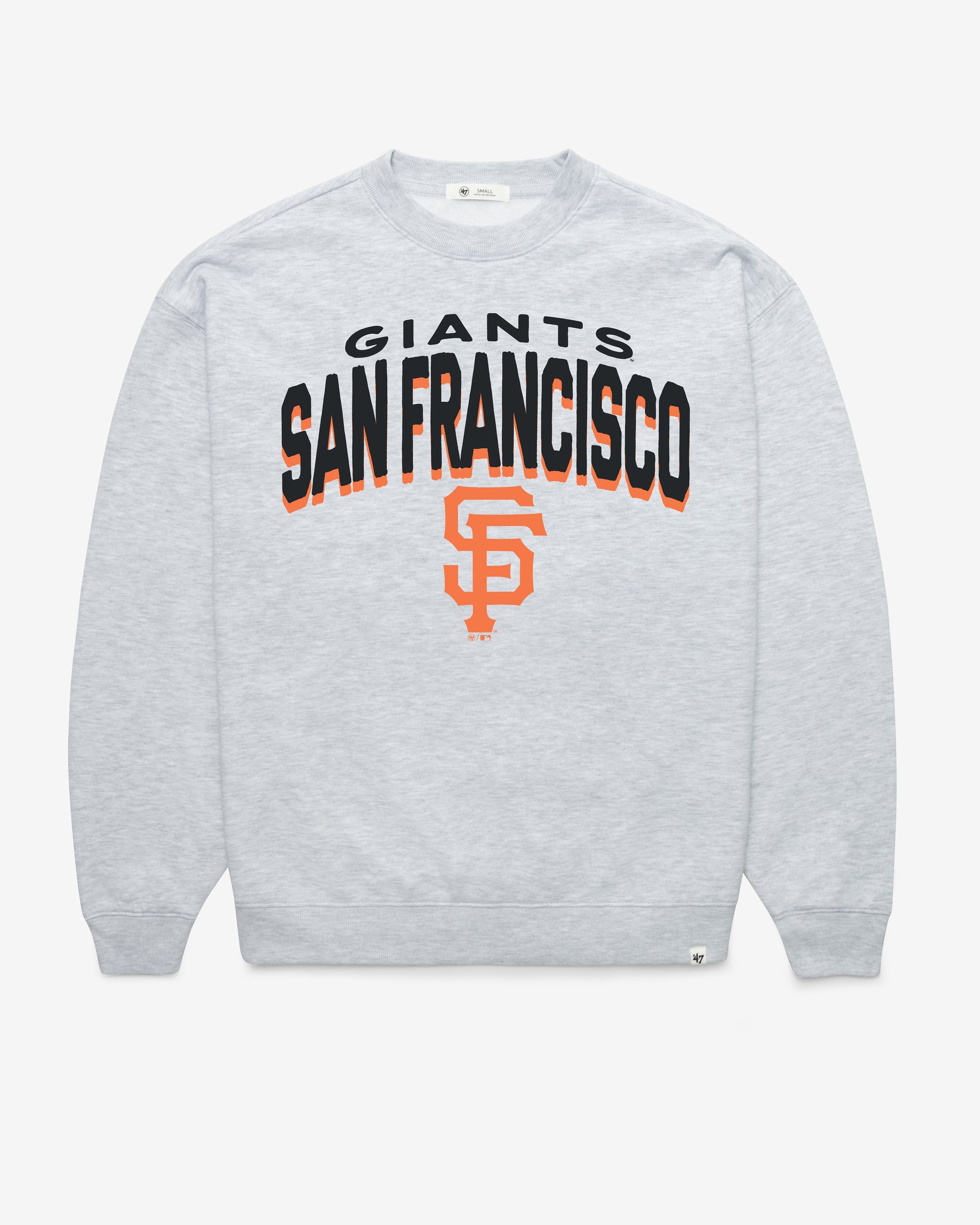 SAN FRANCISCO GIANTS CAMPUS ARCH CLOUD '47 OVERSIZED CREW WOMENS