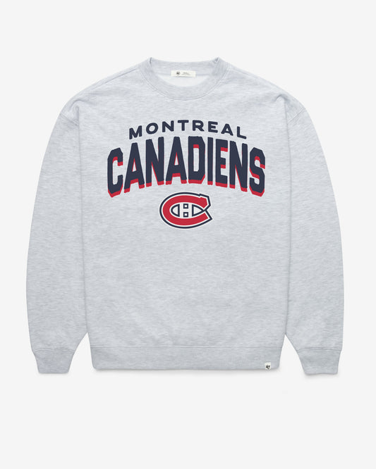 MONTREAL CANADIENS CAMPUS ARCH CLOUD '47 OVERSIZED CREW WOMENS