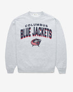 COLUMBUS BLUE JACKETS CAMPUS ARCH CLOUD '47 OVERSIZED CREW WOMENS