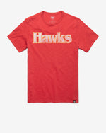 ATLANTA HAWKS HARDWOOD CLASSICS GRIT WORDMARK '47 SCRUM TEE