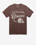 CLEVELAND BROWNS SCRIPT '47 FRANKLIN TEE