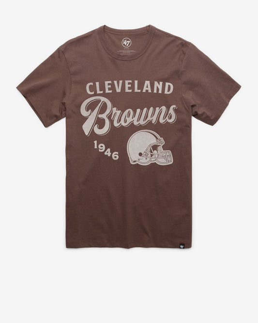 CLEVELAND BROWNS SCRIPT '47 FRANKLIN TEE