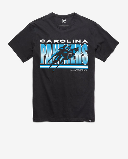 CAROLINA PANTHERS TEAM THUNDER RIP '47 FRANKLIN TEE