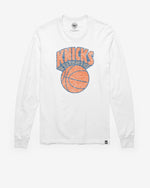 NEW YORK KNICKS HARDWOOD CLASSICS PREMIER '47 FRANKLIN LONG SLEEVE TEE