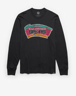 SAN ANTONIO SPURS HARDWOOD CLASSICS PREMIER '47 FRANKLIN LONG SLEEVE TEE