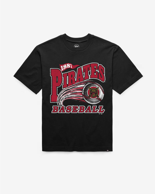 PITTSBURGH PIRATES CITY CONNECT GAME WORN CURVE '47 FOUNDATION TEE