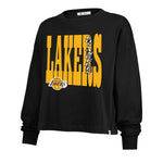 LOS ANGELES LAKERS BOLD STACK '47 SYDNEY LONG SLEEVE TEE WOMENS