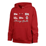 CHICAGO BULLS BOW AND BANNERS '47 NAOMI HOOD WOMENS