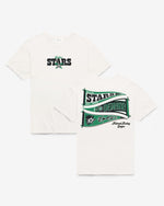 DALLAS STARS BOW AND BANNER BACKER '47 SADIE TEE WOMENS