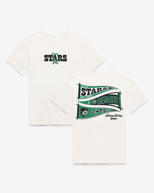 DALLAS STARS BOW AND BANNER BACKER '47 SADIE TEE WOMENS