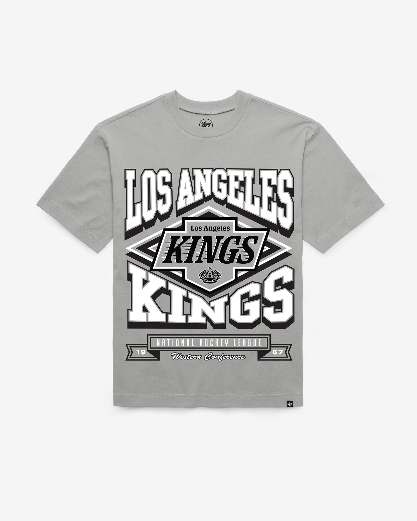 LOS ANGELES KINGS HEATER '47 FOUNDATION TEE