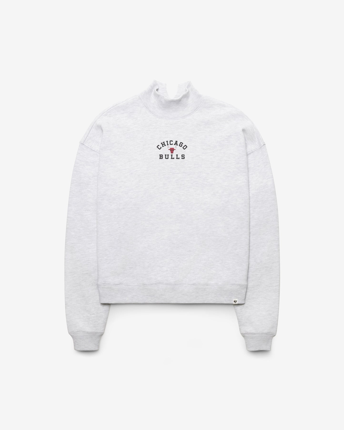 CHICAGO BULLS SPIRITED '47 WOMEN'S MOCK NECK PULLOVER