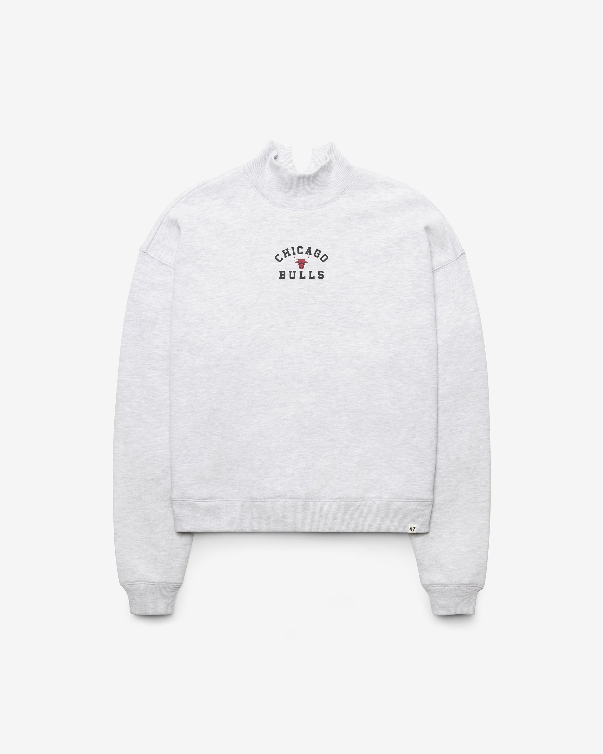 CHICAGO BULLS SPIRITED '47 WOMEN'S MOCK NECK PULLOVER