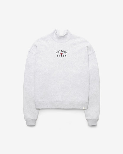 CHICAGO BULLS SPIRITED '47 WOMEN'S MOCK NECK PULLOVER