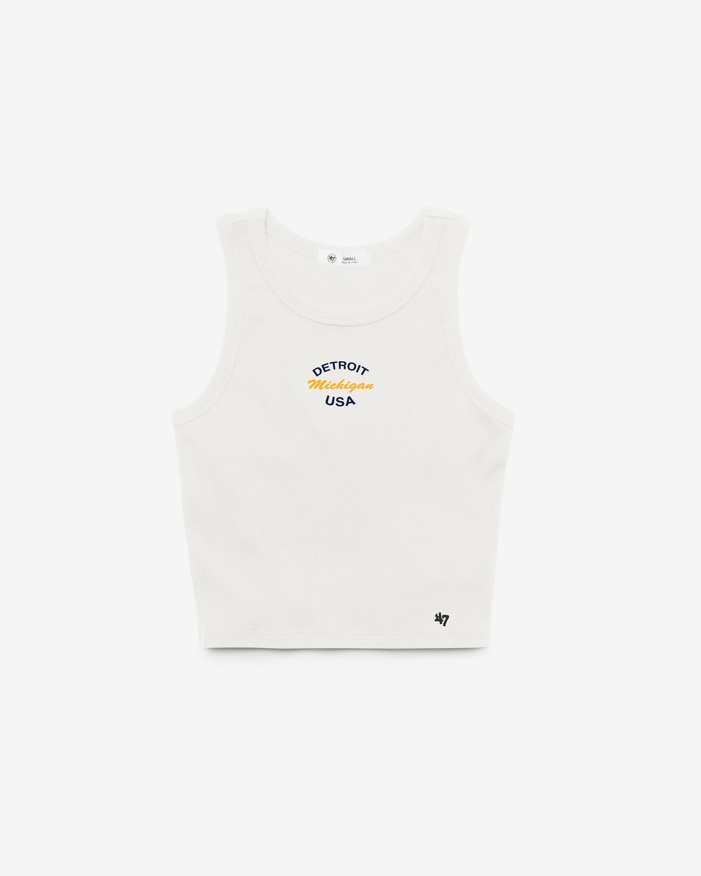 DETROIT CITY STEAM '47 BABY RIB TANK WOMENS