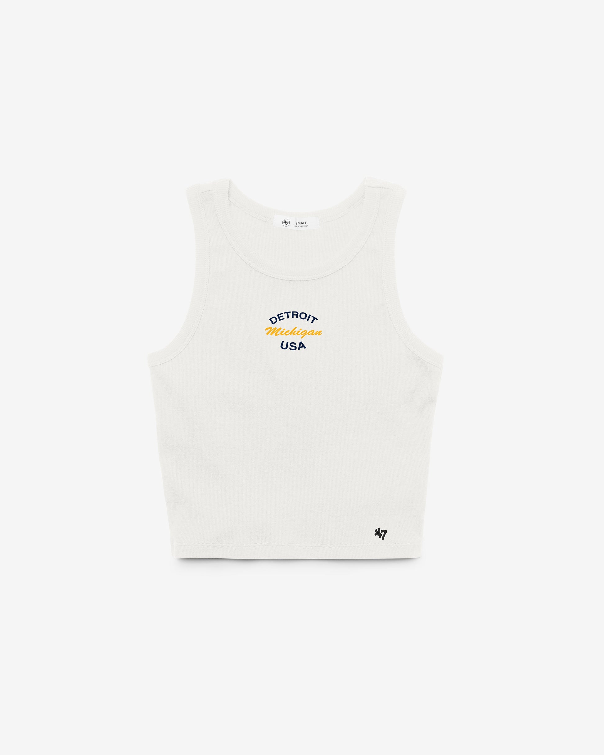 DETROIT CITY STEAM '47 BABY RIB TANK WOMENS