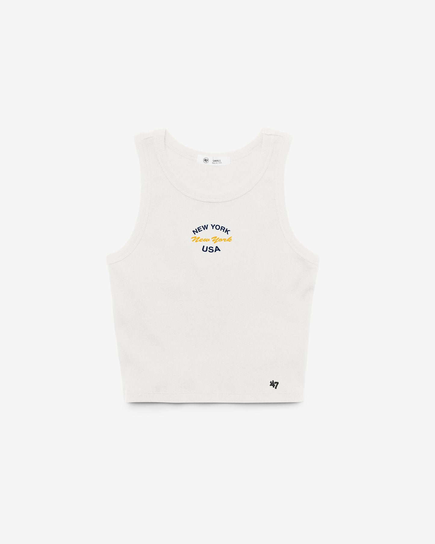 NEW YORK CITY STEAM '47 BABY RIB TANK WOMENS