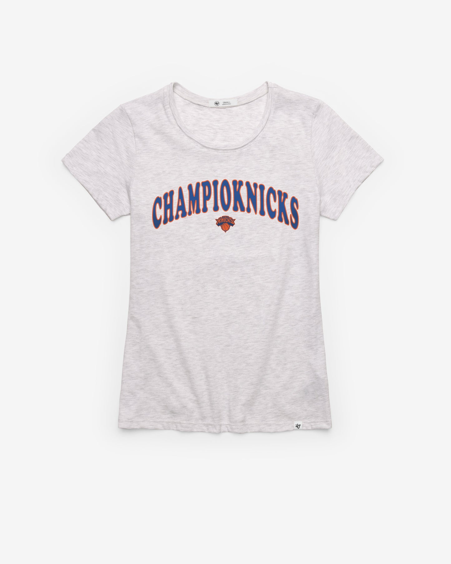 NEW YORK KNICKS 2026 NBA CHAMPIONS '47 WOMEN'S FRANKIE TEE